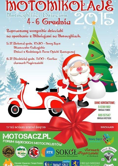 Motocykliści dzieciom czyli Motomikołaje 2015